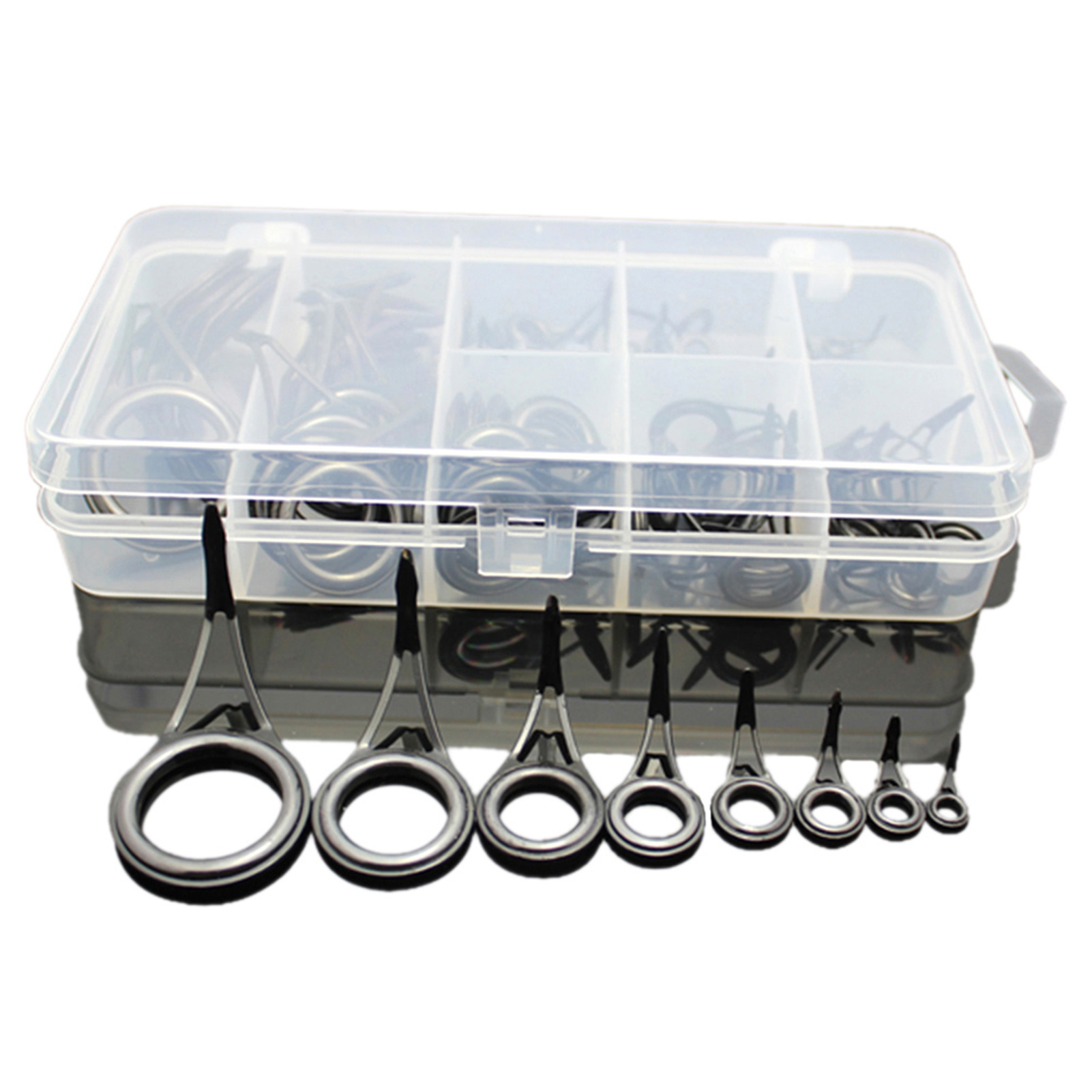 Fishing Rod Building Kit - 75 pièces différentes tailles canne à