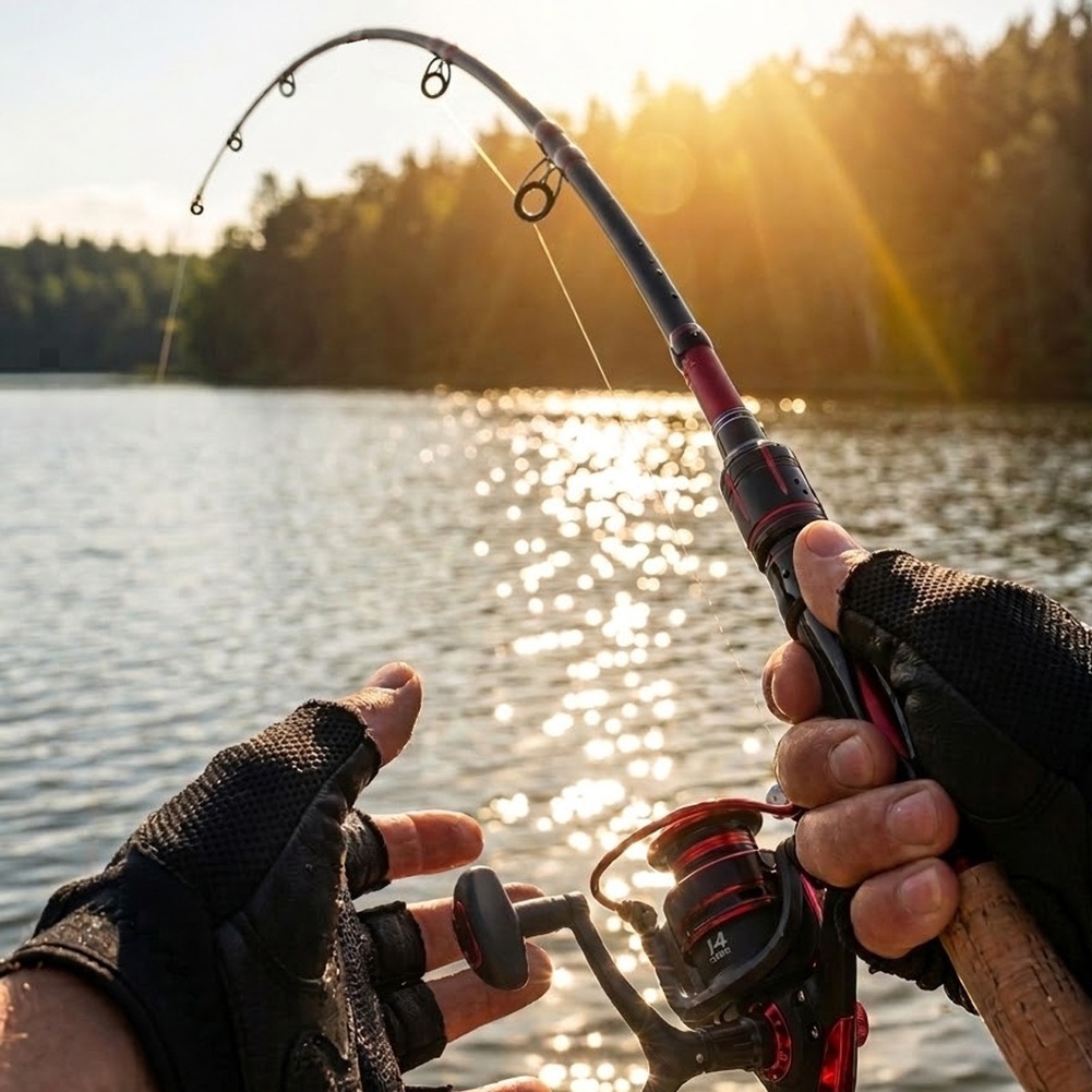 Fishing Rod Carbon Fiber - Canne à pêche ultralégère en fibre