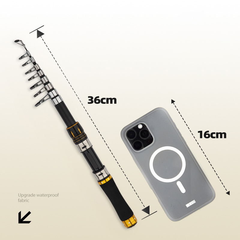 Canne à pêche en fibre de carb - Fishing Rod Carbon Fiber avis et prix