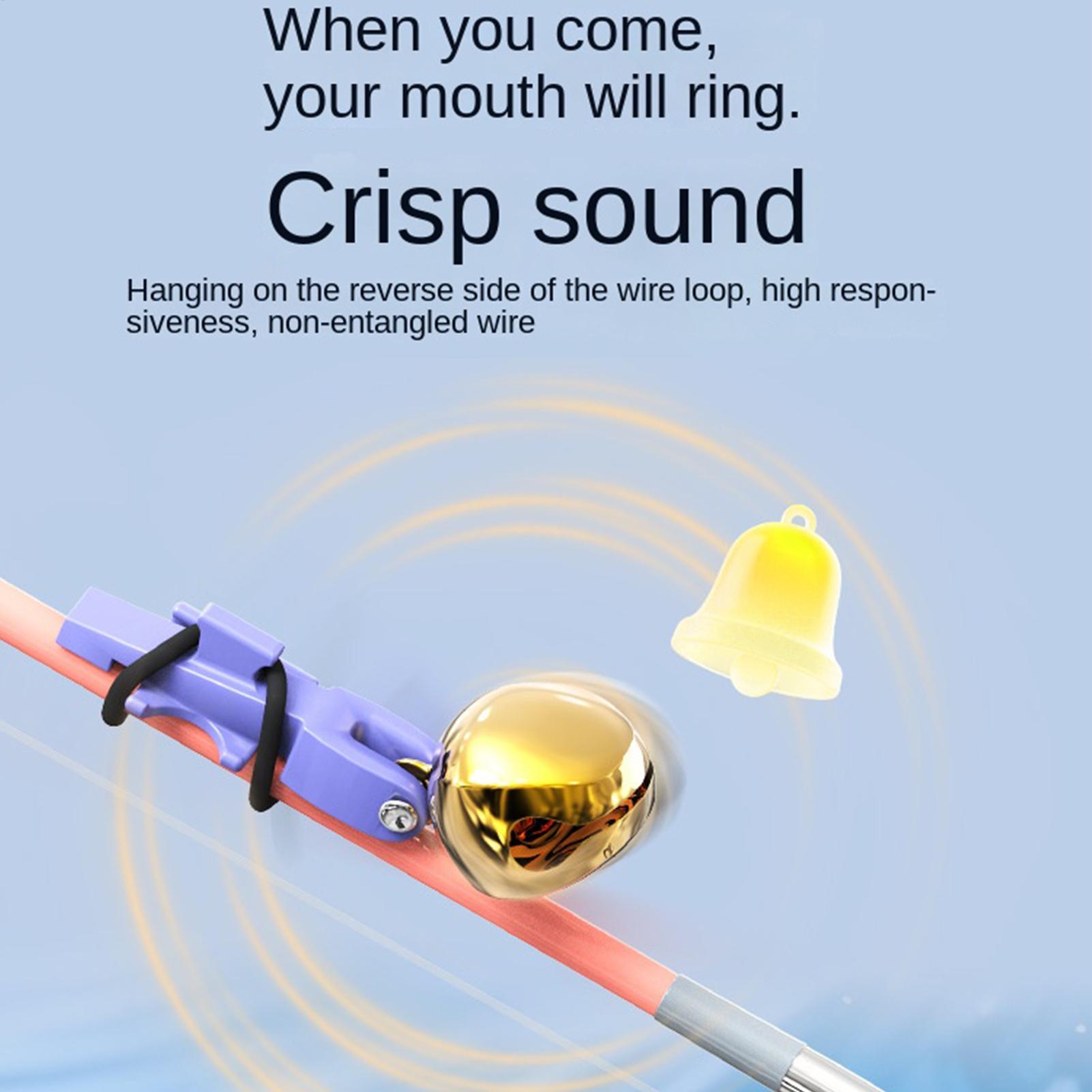 5 pièces de sonnettes d'alarme - Fishing Rod Casting avis et prix