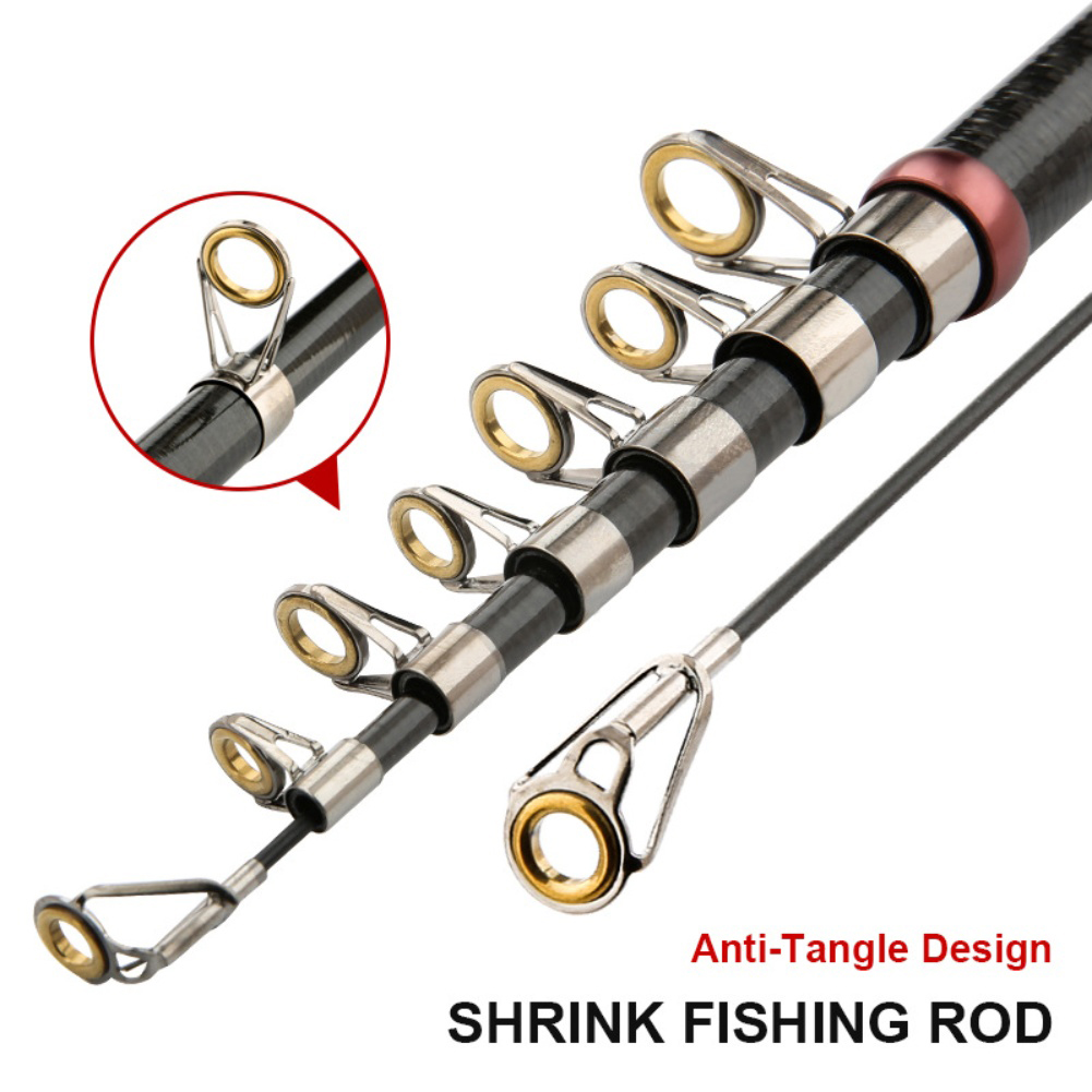 Canne à pêche rétractable en F - Fishing Rod Carbon Fiber avis et prix