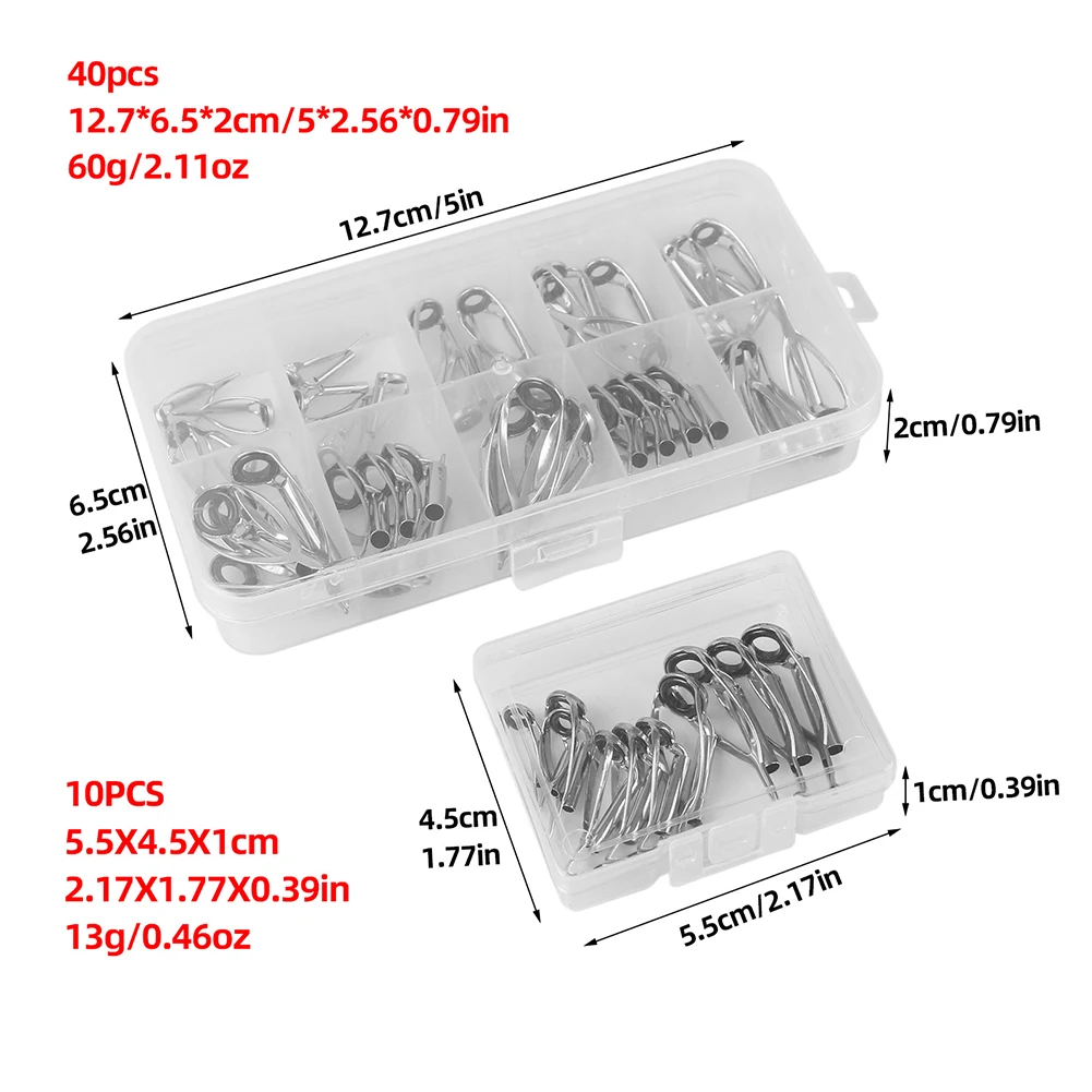 10/40 pièces Kit de réparation - Fishing Rod Guide Replacement avis et prix